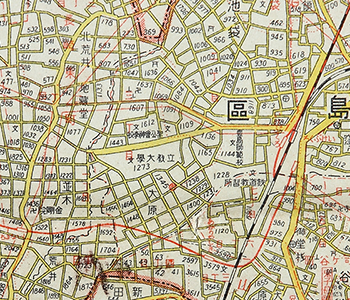 大東京最新明細地圖